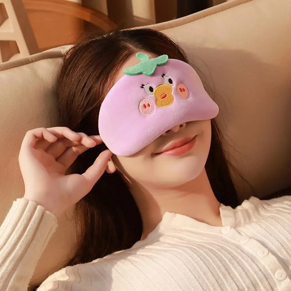 

Cute Funny Sleeping Mask Ice Compress Hot Compress for Eye Protection Relieve Eye Fatigue Sleeping Blindfold Eyepatch