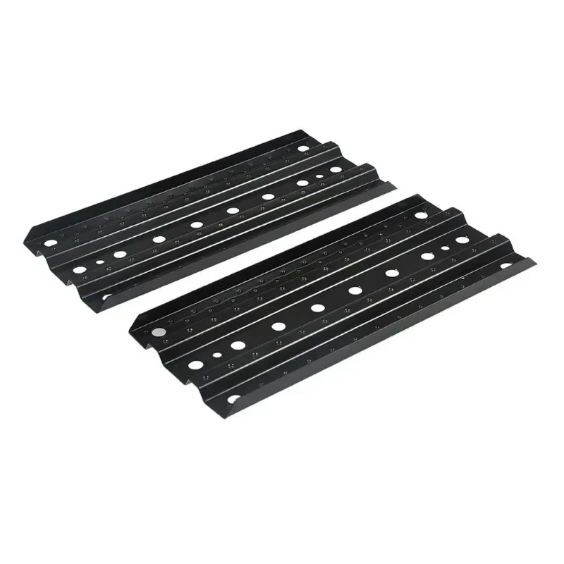 Tablero de rampas de recuperación de escalera de arena de Metal, tablero de Escape para coche trepador de control remoto Axial SCX10 Trxs TRX4, 2 uds.