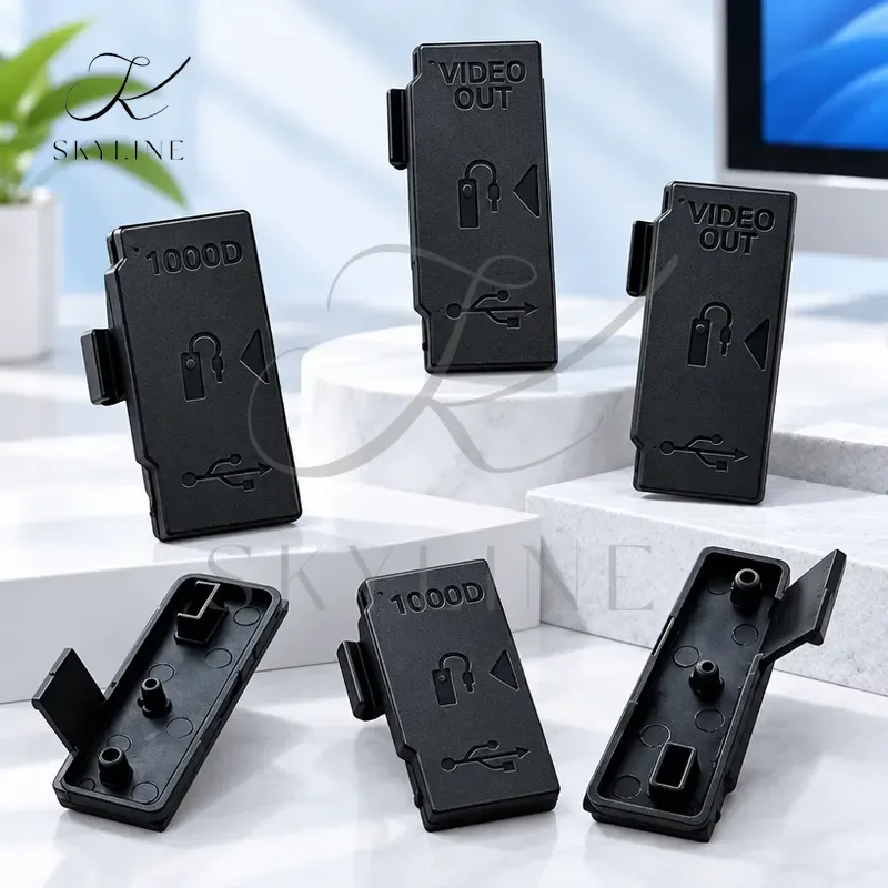 Usb Hdmi Dc In Video Out Rubber Door Bottom Cover For Canon Eos 1000d Digital Camera Repair Part