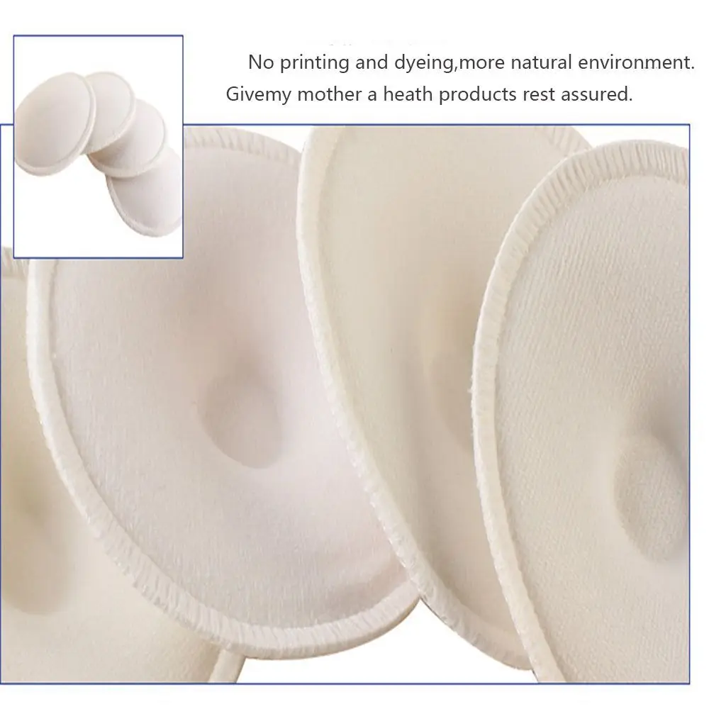 Women Bra Pad Washable Postpartum Mummy Necessary Anti Overflow Breast Pads 4PCS Mammy Breast Pads Maternity Nursing Bra