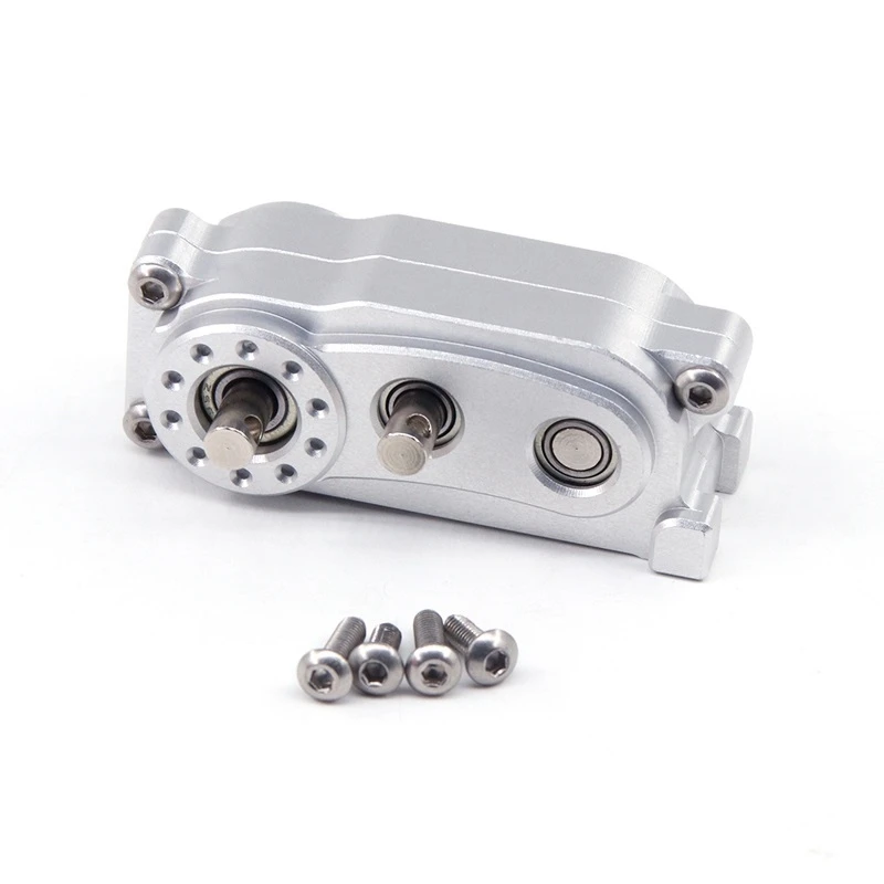 HOT-Prefixal Gearbox Transfer Case For 1/10 RC Crawler Car Axial SCX10 & SCX10 II 90046 Upgrade Parts