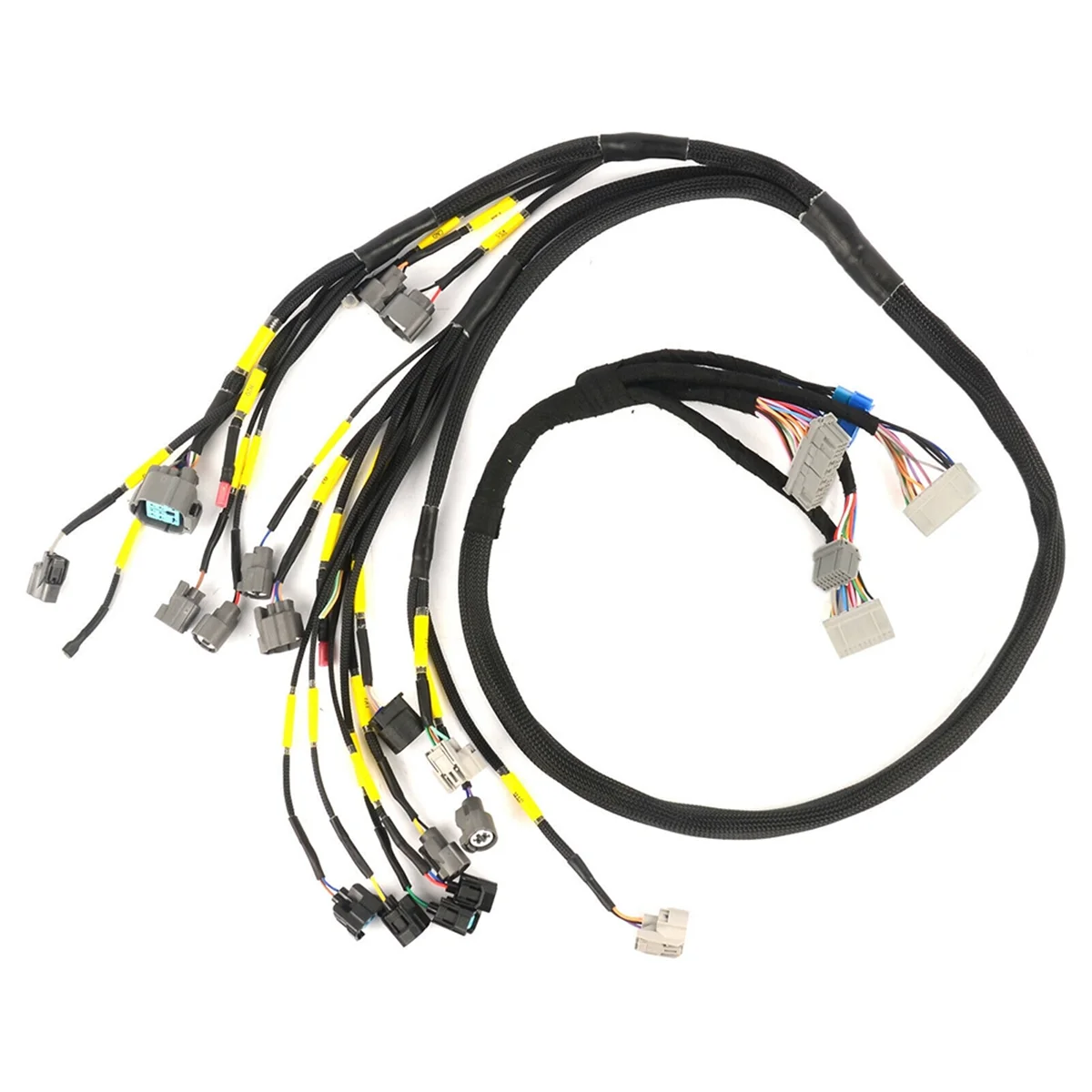 

JAS-CNCH-OBD2-1 Жгут проводов двигателя для Honda Civic Integra B16 B18 D16 EK EG EM Tucked OBD2 Budget D & B-Series
