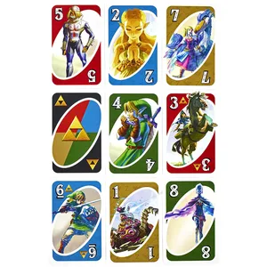 Zelda Efsanesi, Oyun Kartı, Özel Bir Kurala Bağlantı, Tahta Grafik Temalı 2-10 Oyuncu için çevrimiçi Poker Oyna, Aile için Hediyeler, Yeni 11-En çok satılan, unu iskambil kartları-no. 11