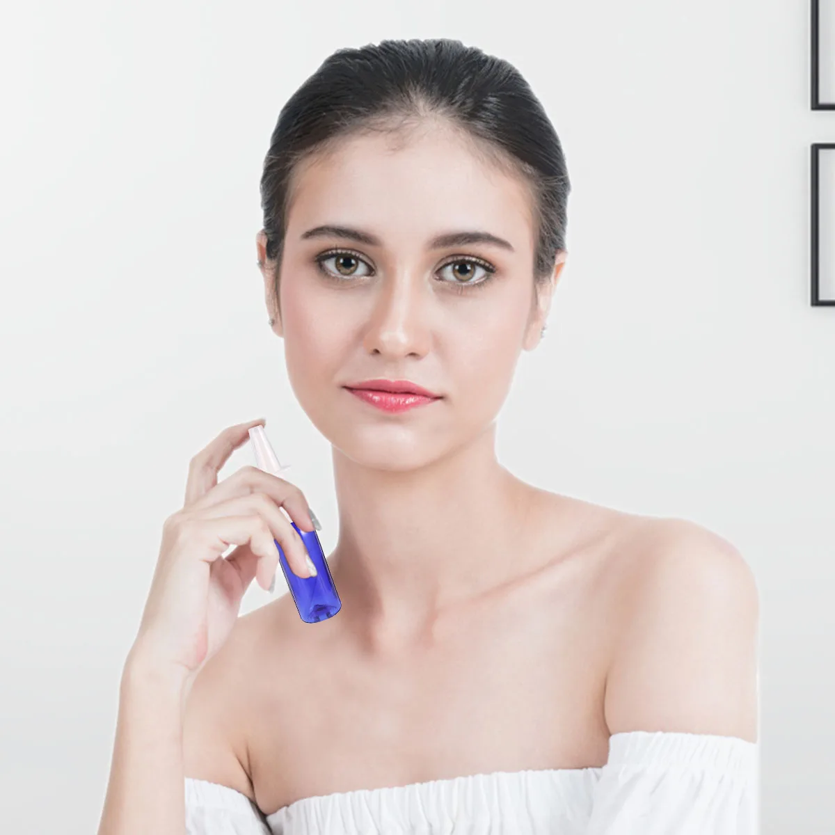 

10pcs LongNoseSprayBottle EmptyPortableTravelBottles Blue Refillable Reusable Odorless Durable Plastic Cosmetics Packaging Tool