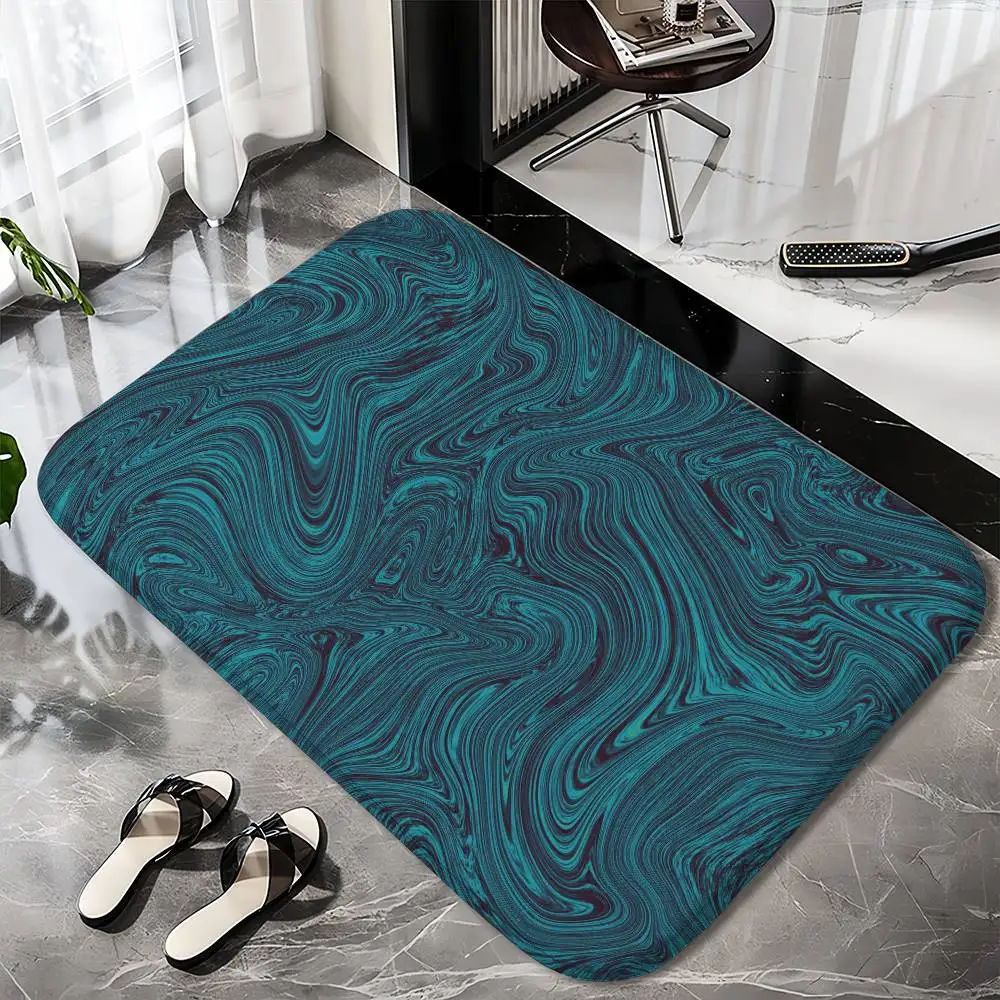 

Art Strata Liquid Floor Mat Printed Large Carpets Room And Bedroom Carpets Bathroom Anti Slip Door MATS Small Carpets