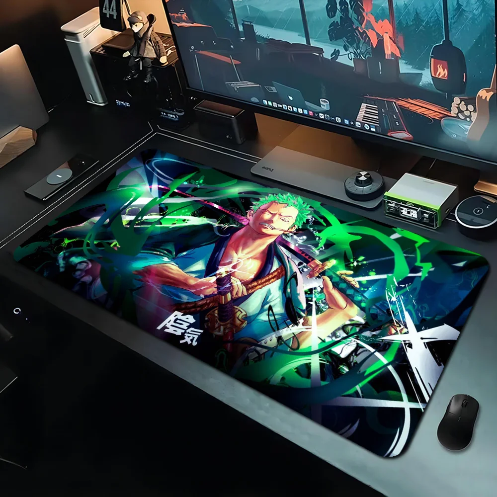 Ein Stück Roronoa Zoro Mouse pad schöne große Gaming Mouse pad Gamer Mauspad Größe für Spiel Tastatur Pad für Spieler