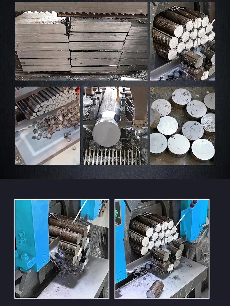 Máquina afiladora de sierra de cinta vertical automática para corte de madera, sierra de metal