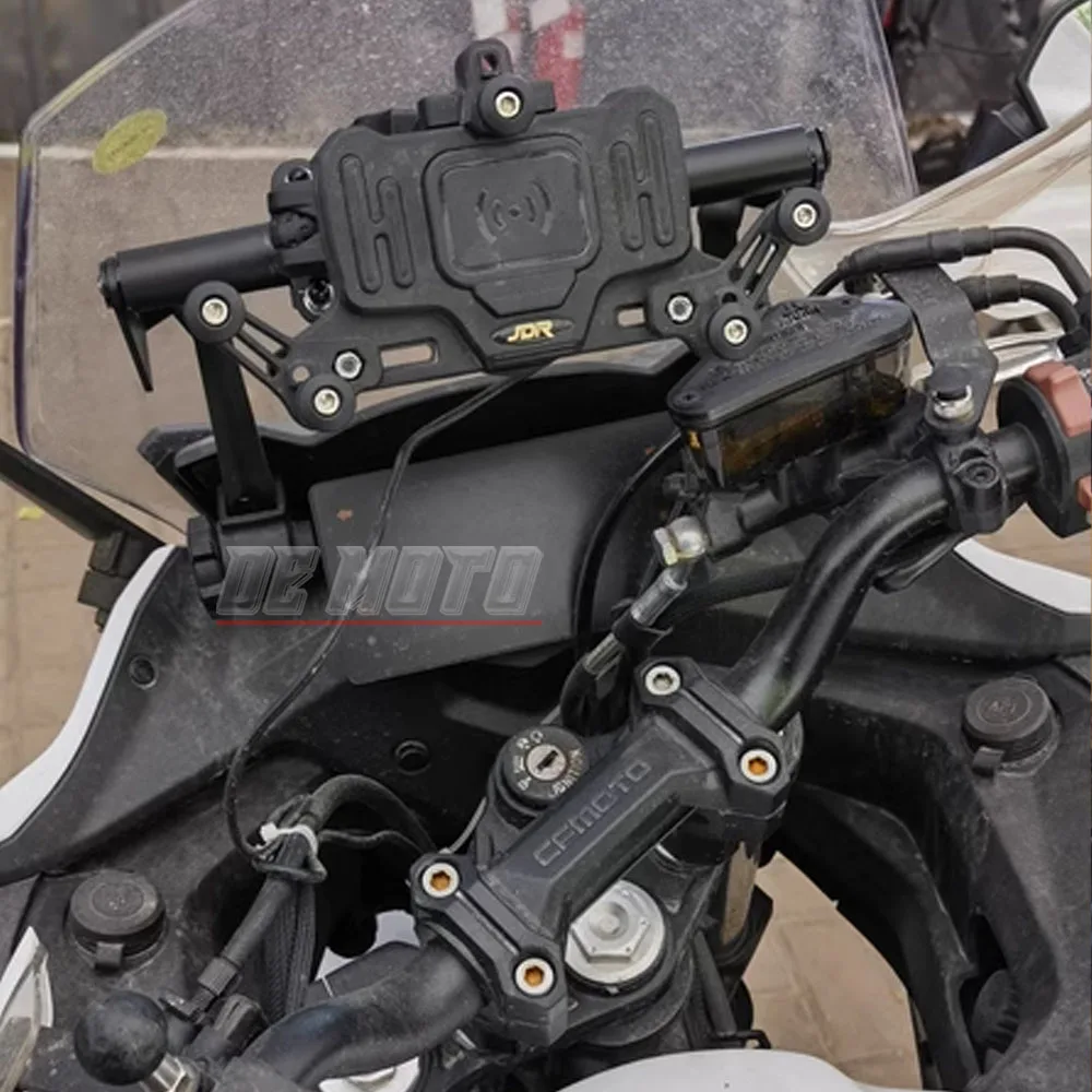 FOR CF MOTO 400GT 650GT NEW Motorcycle GPS Navigation Bracket Shockproof 650 GT 400 GT 2019 2022 2020 2023 2021 650 400 GT gt