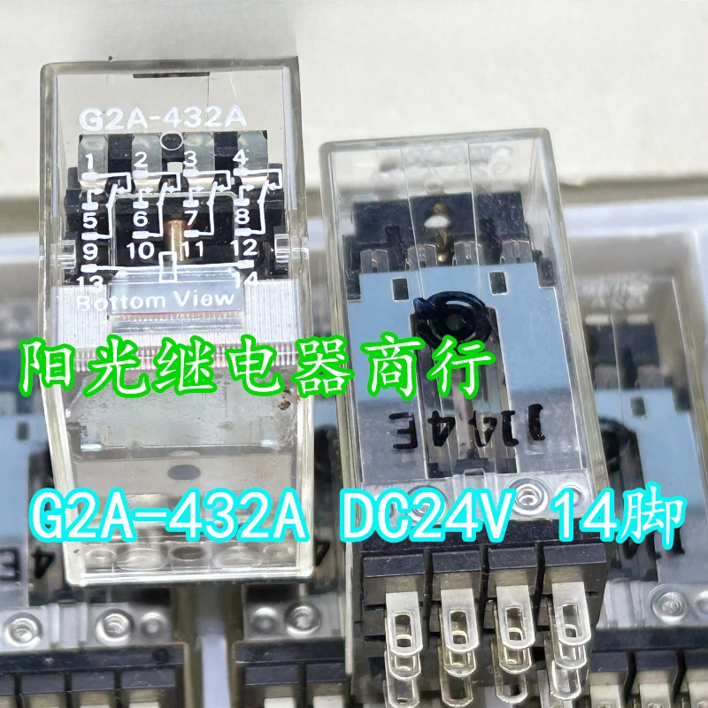 

（Brand New Original）1pcs/lot 100% original genuine relay:G2A-432A DC24V Intermediate relay 24VDC 14pins