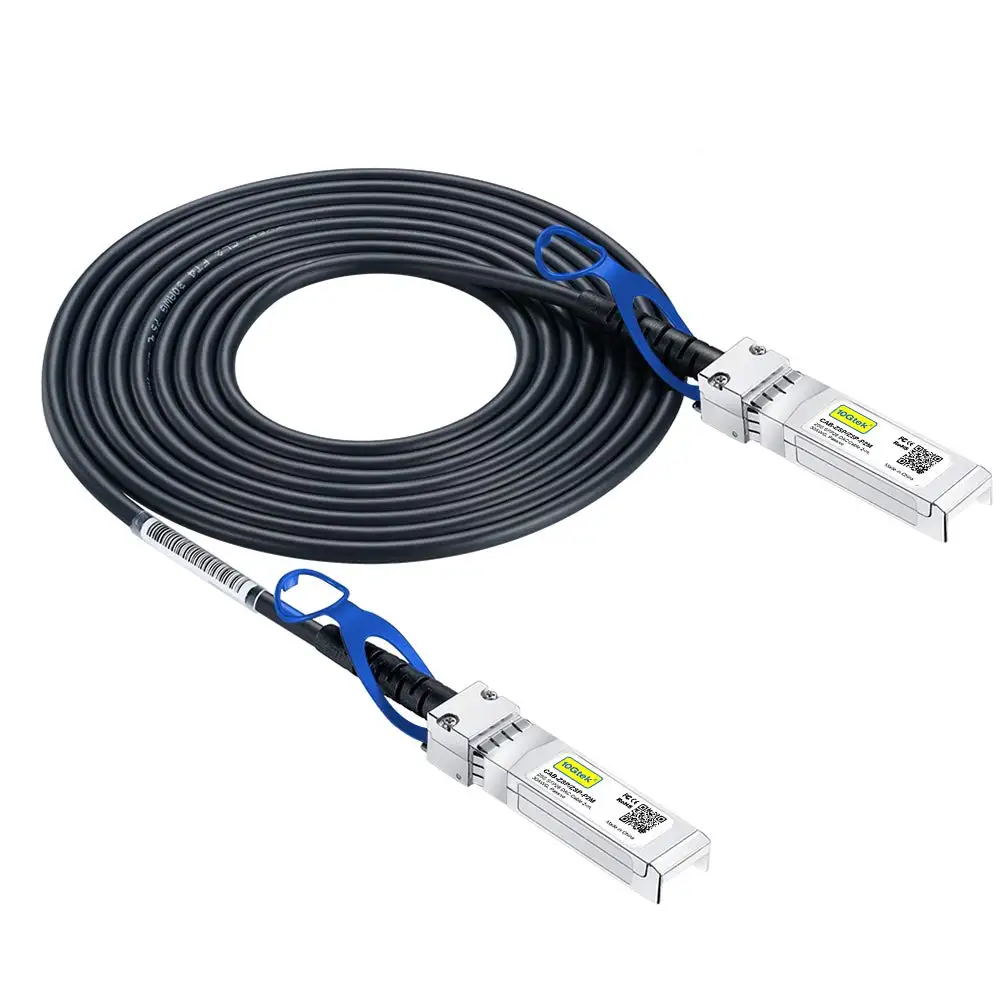 Imagem -02 - Cabo 25g Sfp28 Sfp Mais Dac25gbase-cr Sfp28 ao Cabo Direto Passivo do Twinax do Cobre do Anexo de Sfp28 para Cisco Sfp-h25gb-cu3m Medidores