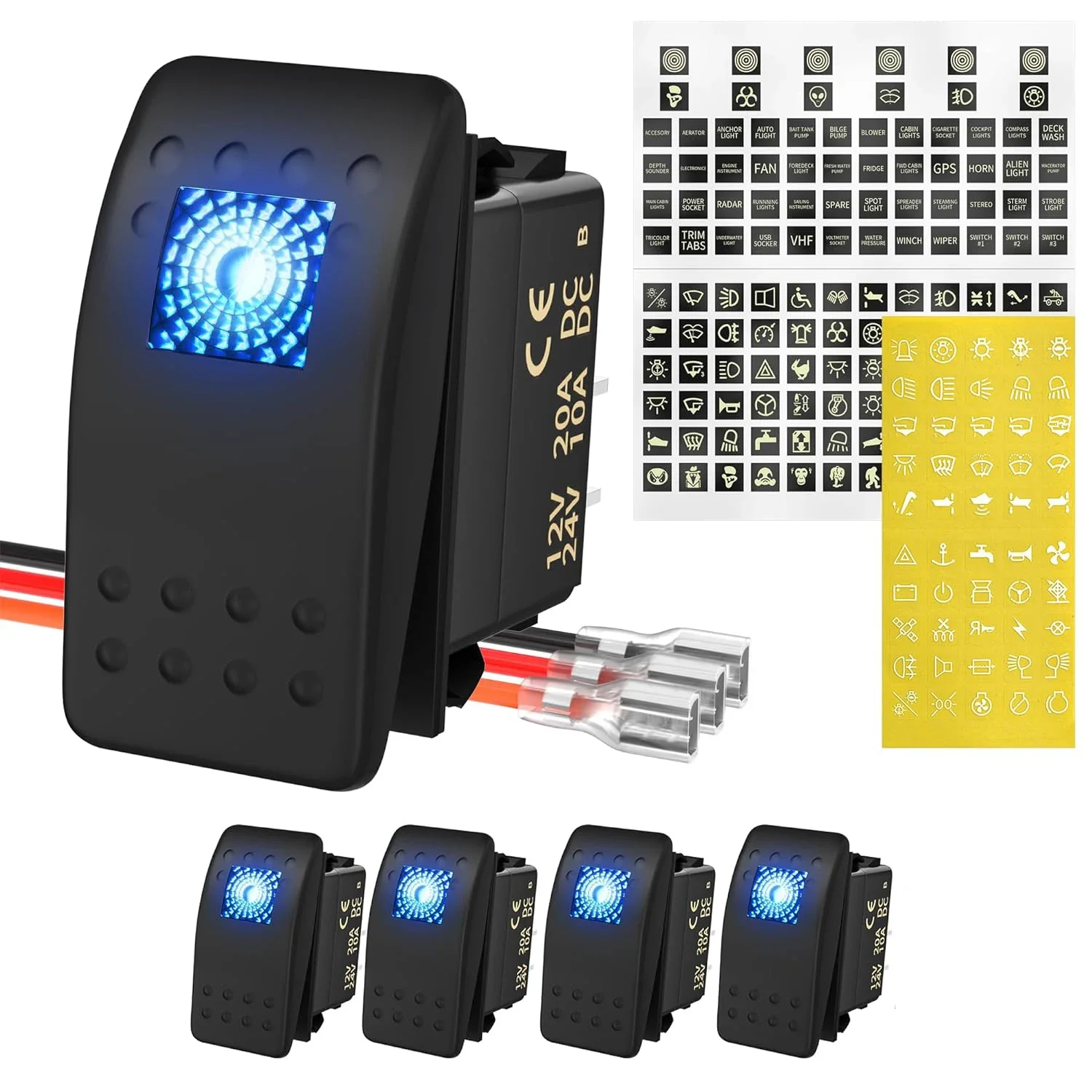 Daiertek 5PCS Marin…