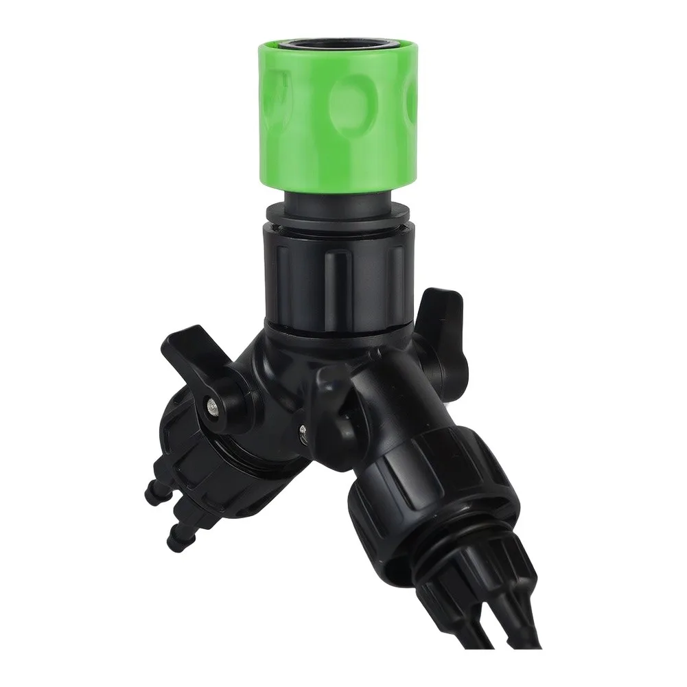 2pcs Drip Irrigation Faucet Adapter for Hose Connection Leak for proof Splitter for Effective Water Delivery to Garden Plants