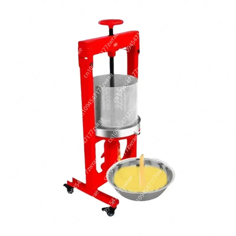 Manual Press Stainless Steel Juicer Tea Mulberry Wine Lees Vanilla Coffee Dregs Multifunctional Olive Soybean Sesame