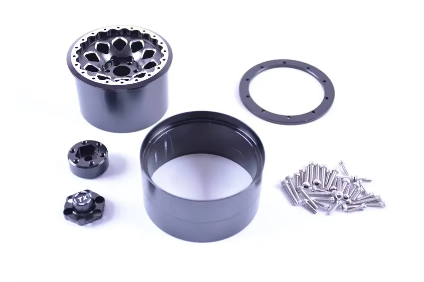 

2.2 inch CNC precision machined metal wheel hubs for Traxxas trx4 Axial SCX10 D90 63mm*41mm