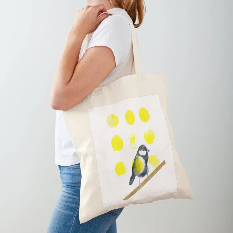 

Great tit Tote Bag Reusable bags Shopper shopping bags foldable bags luxury women