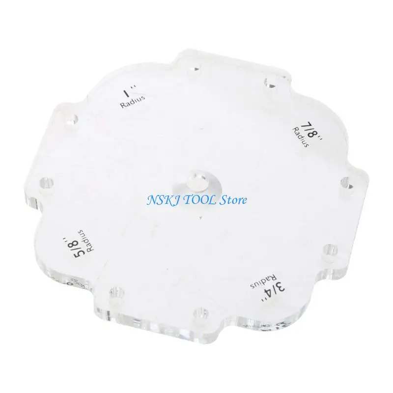 

L8RC Радиус -джиг -маршрутизаторы шаблоны угловой радиус Радиус Шаблоны с округлыми углами