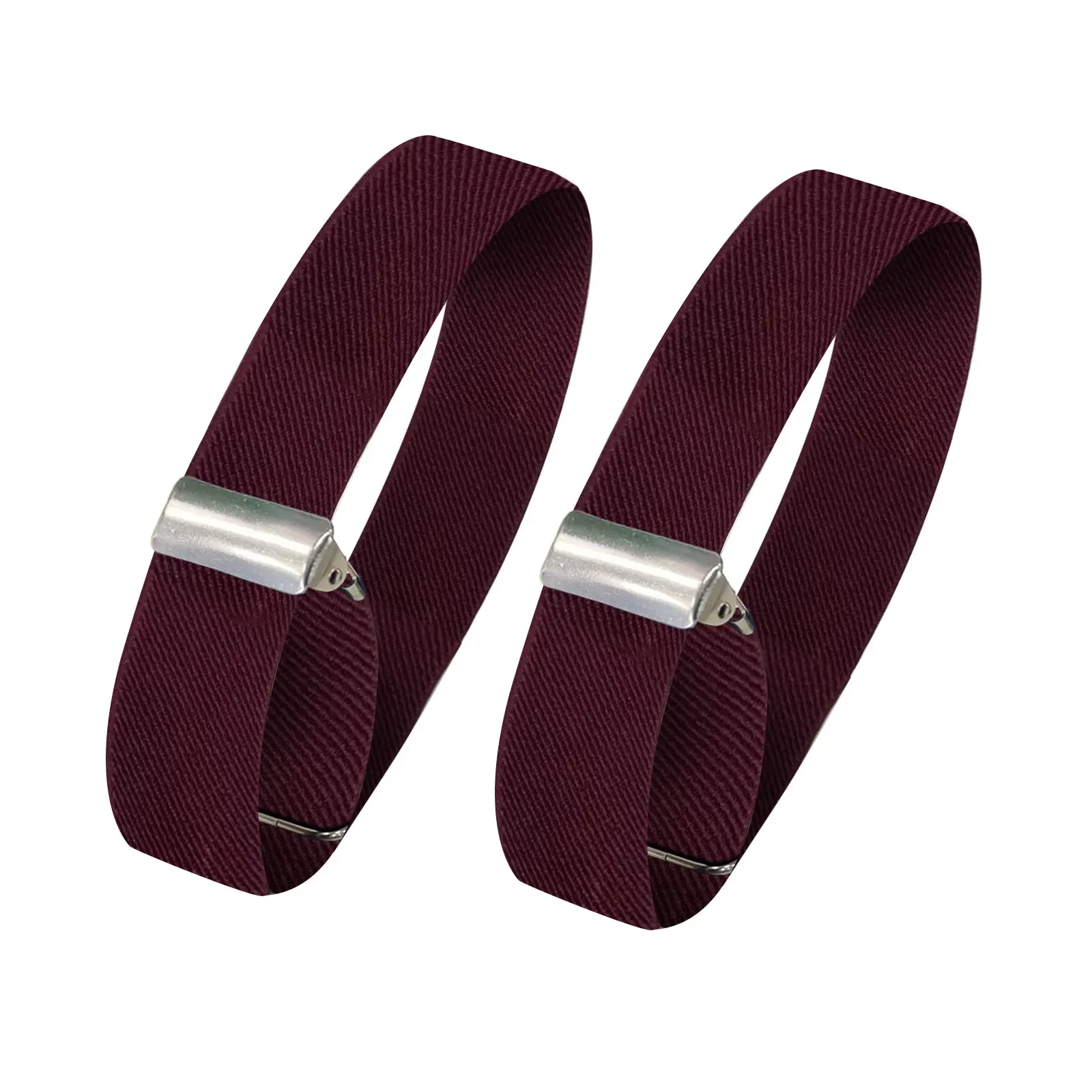 남성용 슬리브 가터 홀더 2개, 탄성 암밴드 셔츠 소매 홀더, 남성 패션 조절 가능 미끄럼 방지 암 커프스 밴드 (파티용)