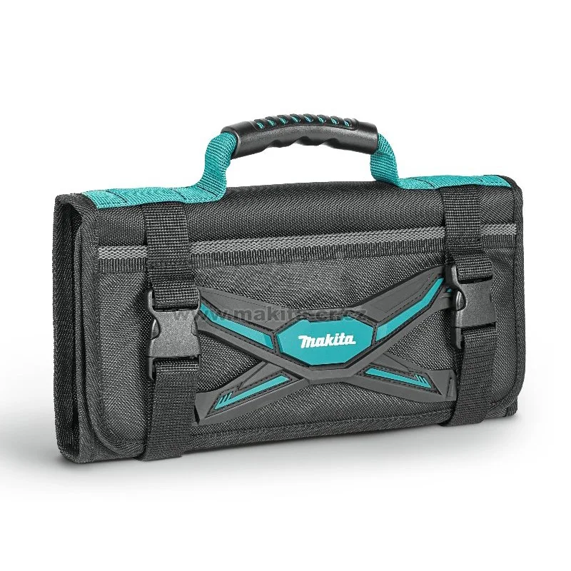 Makita E-05533 Wrap With Handle And Front Pocket Roll Strap Syste 3 Levels Of Rubber Loops To Hold The Tools