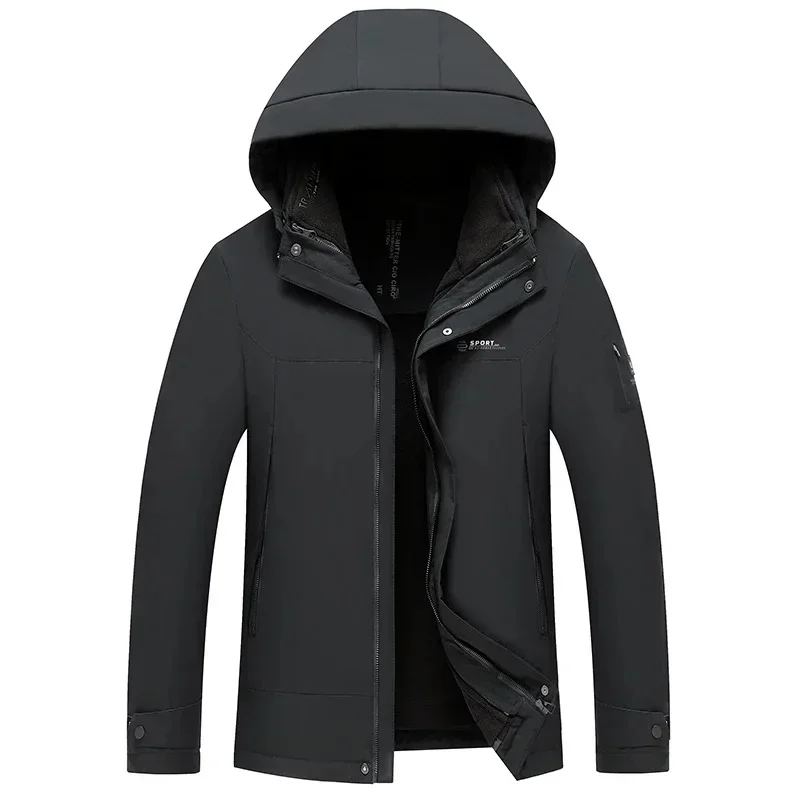 

COZOK Designer Clothes Men Luxury New in Down Coats Duck Male Padding Men's Padded Jacket Casual Man Sack 2025 Winter Cold Coat