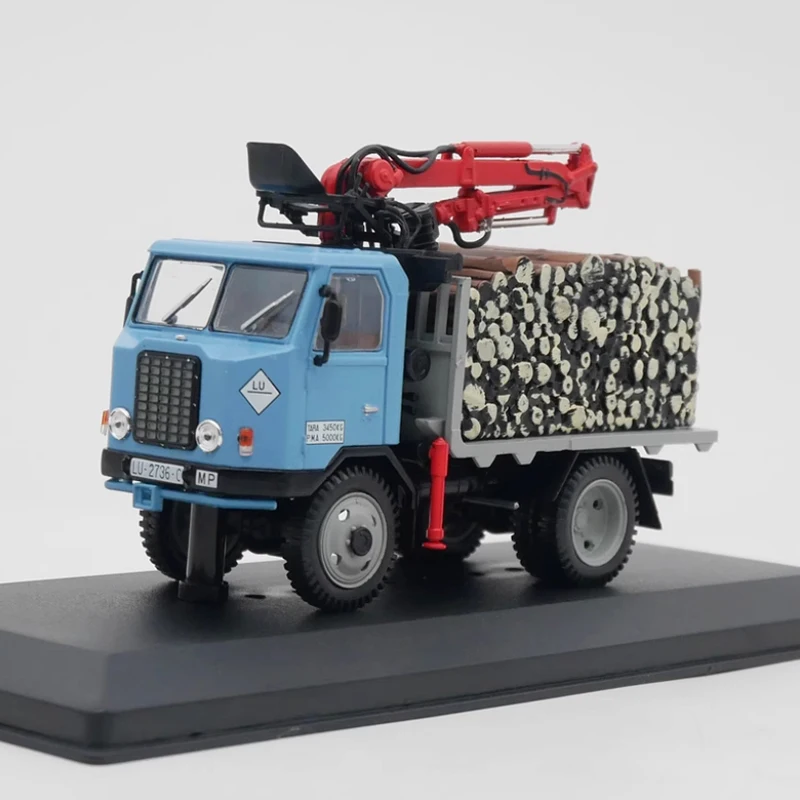 

IXO Diecast 1:43 Scale 950 1974 Logging Truck Alloy Car Model Finished Simulation Collection Decoration Gift Display