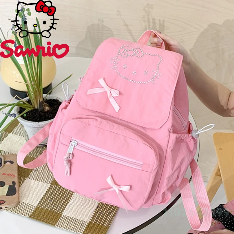 2025 New Student Backpack Cartoon Versatile Large Capacity Women's Backpack Fashion High Quality Lightweight Travel Backpack