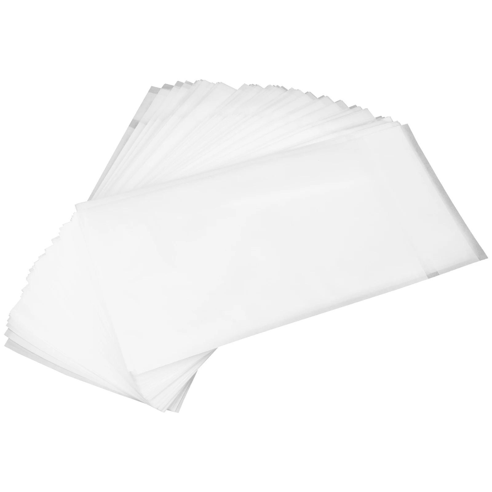 

100pcs Seal Wax Packing Bag Clothing Storage Dustproof Reusable Wax Paper Packaging Clothing Packaging Bags Bags