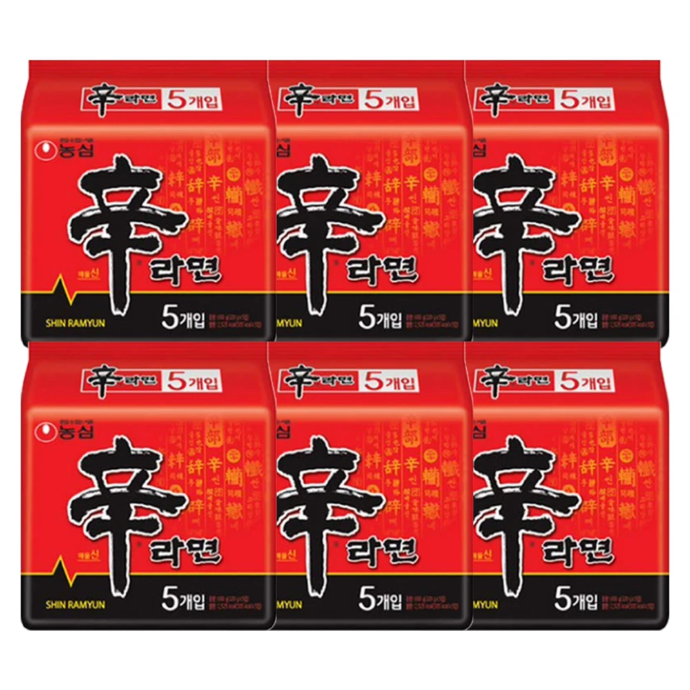 Nong Shim Shin-myeon 120g X 30 varillas