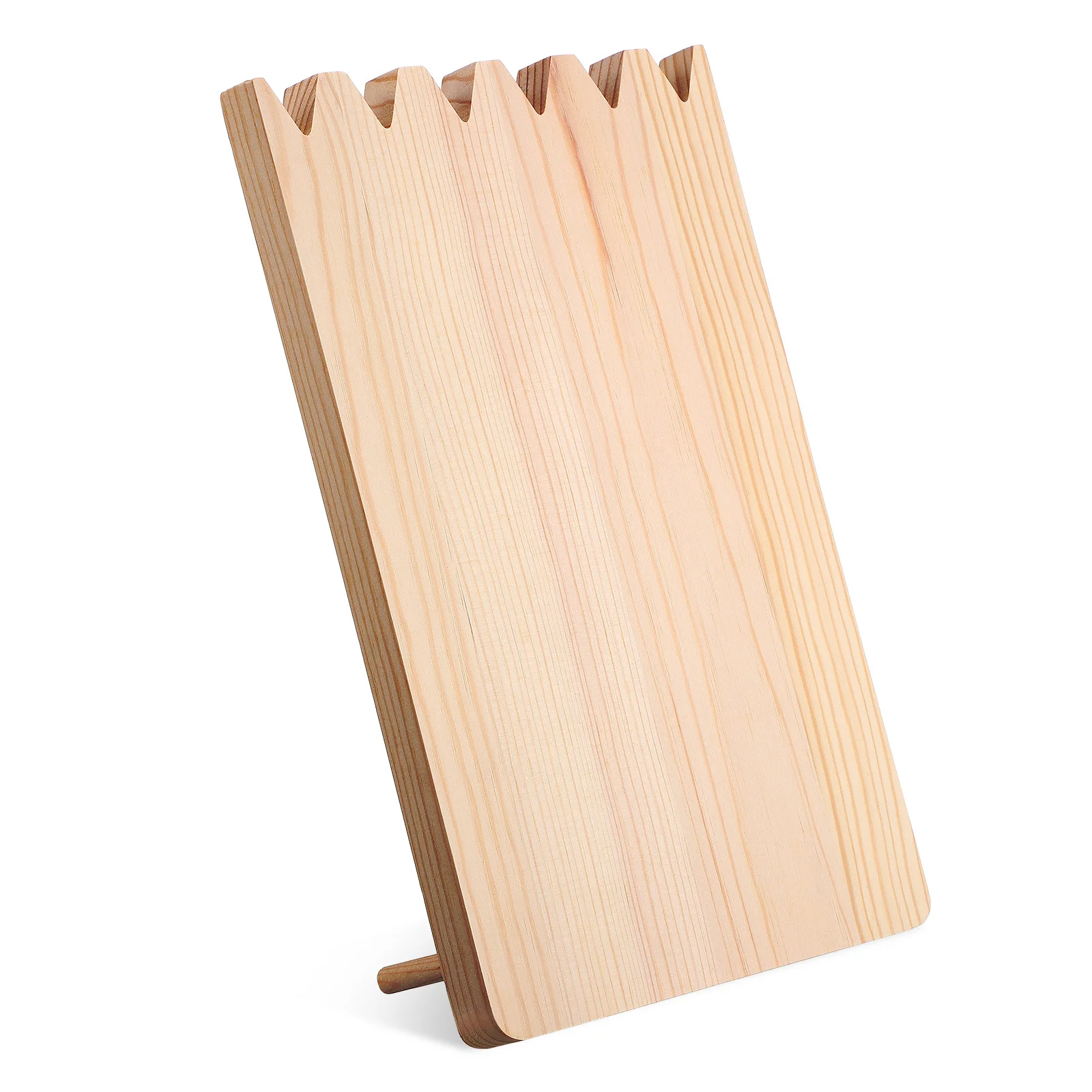 

Wood Necklace Display Jewelry Holder Natural Wood Stand Compact Design Ornament Organizer Display Necklace Holder Stand