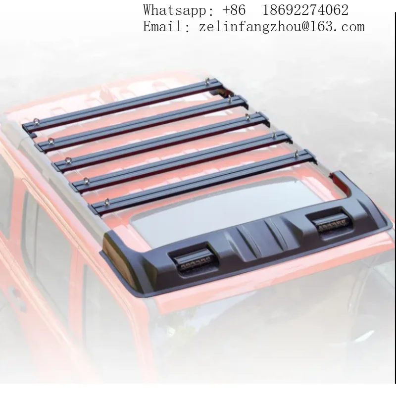 Aluminum Roof Platform With 4LED Spotlights Roof Spoiler For Off-Road 4X4 Tank 300 Body Accessories