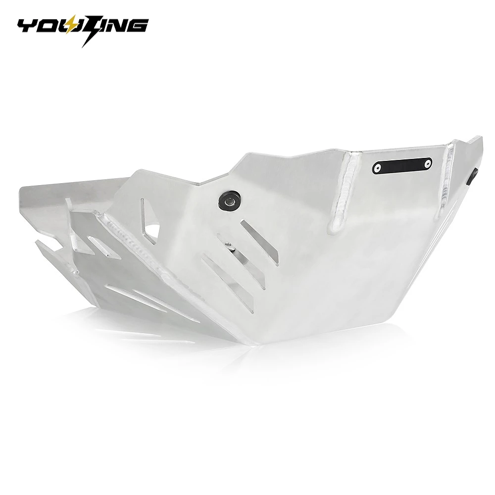 FOR Kawasaki KLR650 KLR 650 KLR650E 2008 2022 2023 2024 Chassis Engine Guard Bash Bottom Skid Plate Lower Frame Cover Protector - Image 4