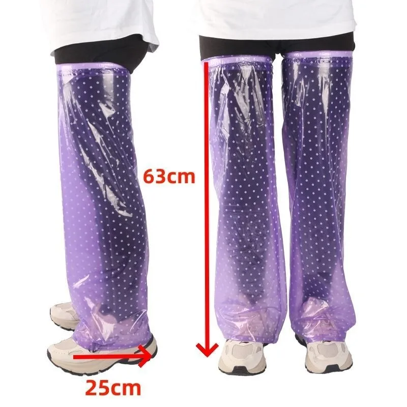 3PCS Waterproof Extended Leg Sleeves Knee Guards Rainproof Anti Dew Anti Dirt Cycling Foot Covers Protective Sleeves Outdoor New