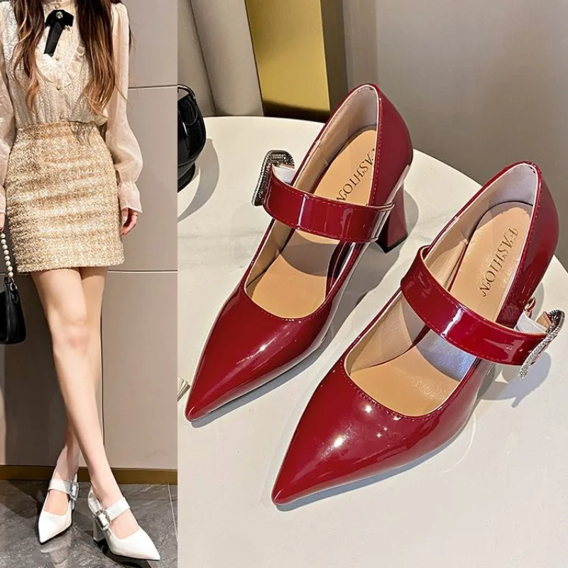 

Women High Heels Shoes Vintage Medieval Renaissance Cosplay Frock Shoes Noble Halloween Fancy Party Plus Size 43 44 45 Fashion