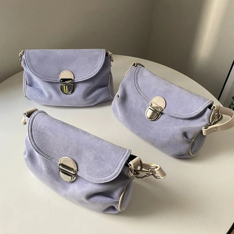 2024 New Fashion All Match Sweet Shoulder Bags Korean Chic Elegant Handbags Japanese Women Y2k Office Lady Underarm Bag Trendy