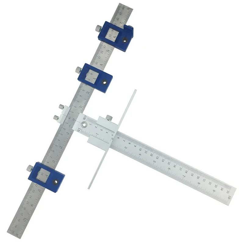 Woodworking Tool Drawer CM/Inch Position Cabinet Hardware Jig Guide Wit
