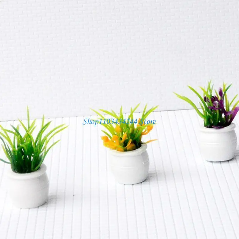 

G2TC Children's Interactive Dollhouse Pot Flowers Landscape Toy Training Game