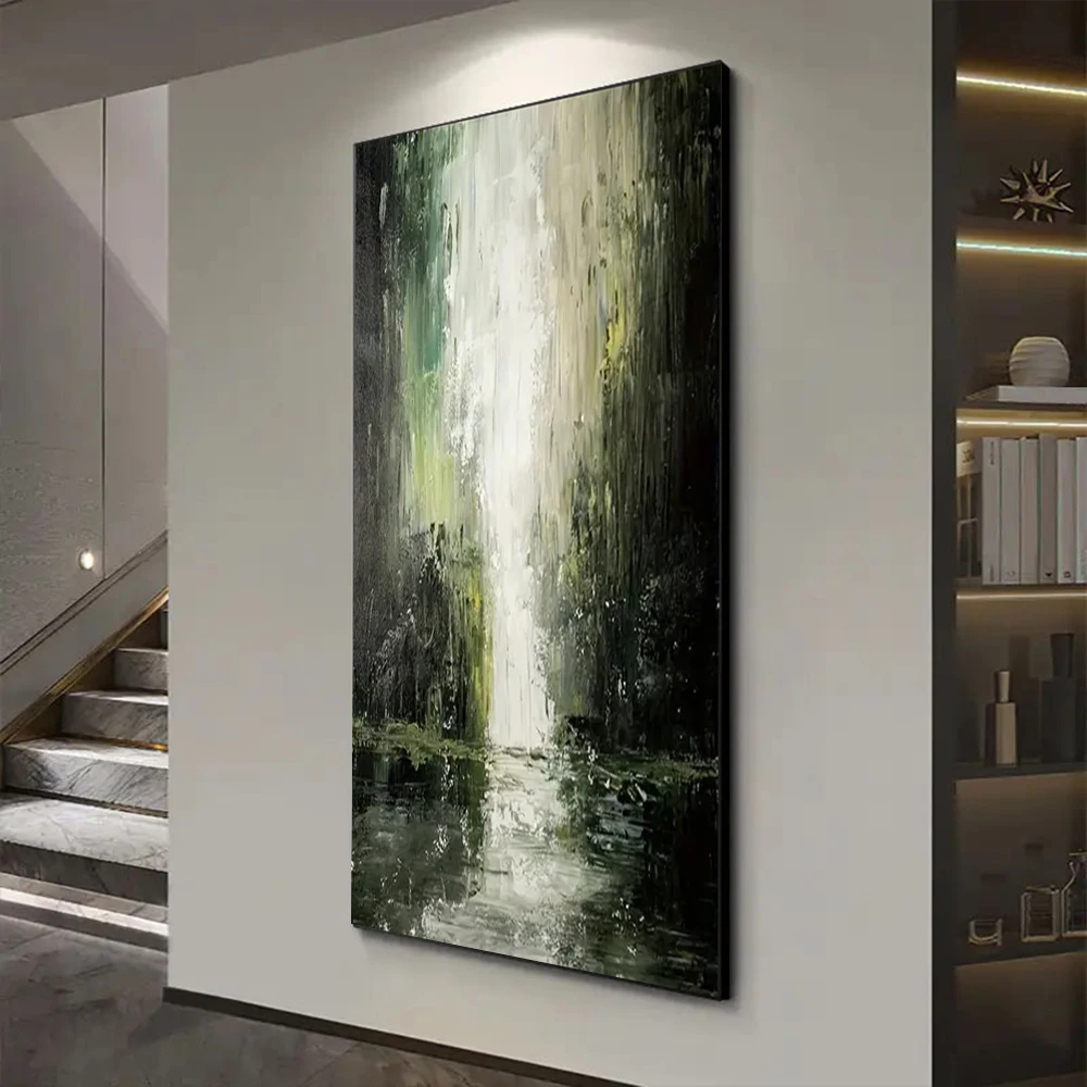

100% Handmade Abstract Oil Painting Artistic images of canyon landscape walls Wall art image For Home Living Room Decor Picture