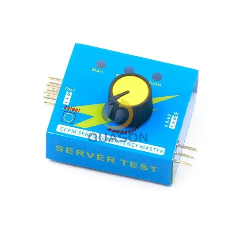 جهاز اختبار التروس المؤازر CCPM مدقق رئيسي للتناسق 3CH 4.8-6V مع ضوء المؤشر