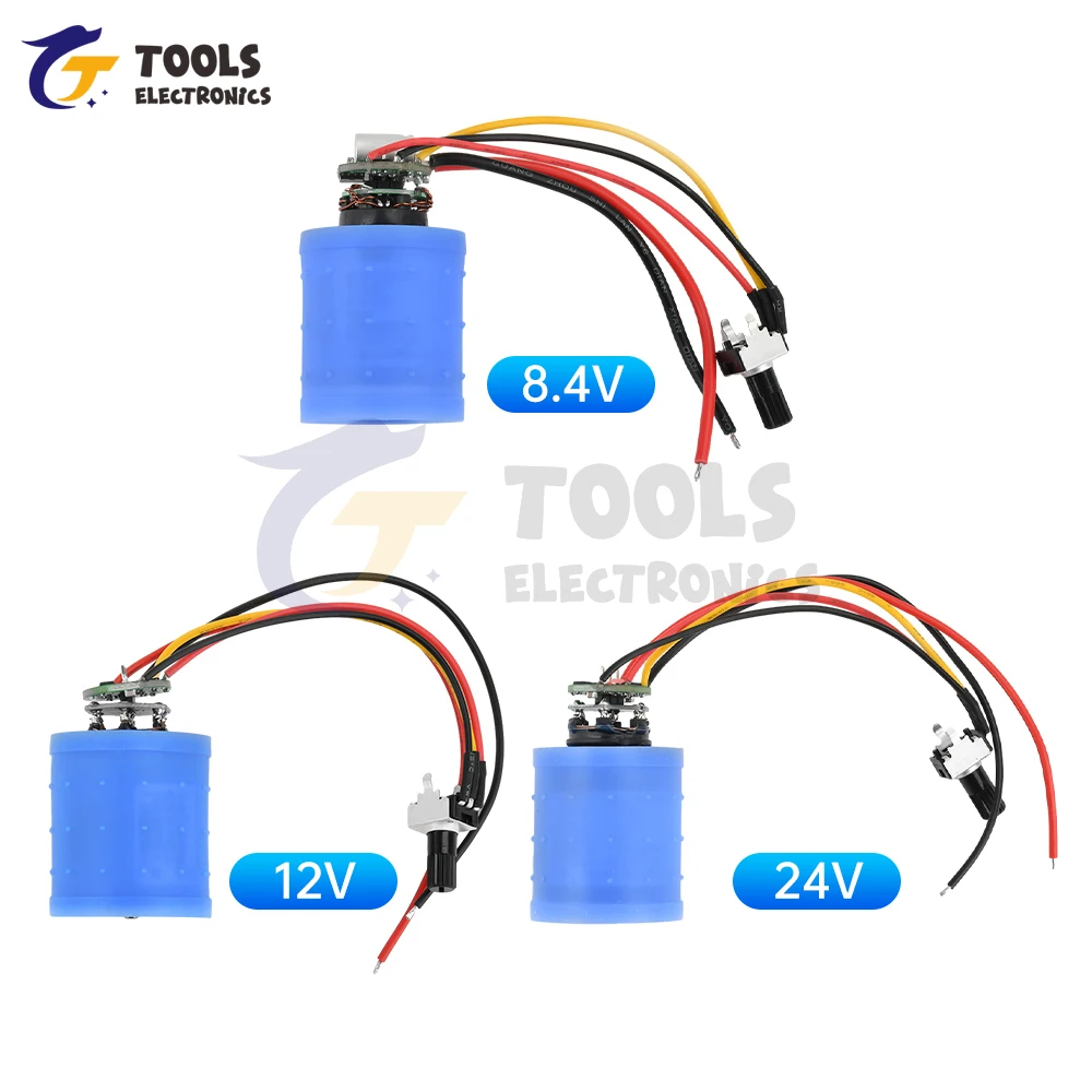 DC9V12V24V 100000 Сверхвысокоскоростной 3-фазный бесщеточный двигатель BLDC RPM, оснащенный алюминиевым вентилятором с ЧПУ с драйвером