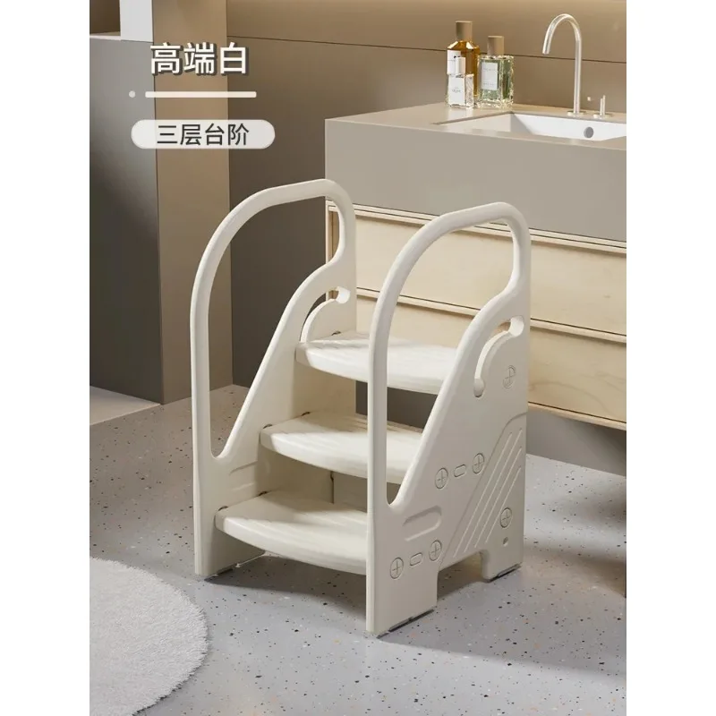 Escalera multifunción para el hogar, taburete plegable portátil, taburete, escaleras de baño, escaleras plegables antideslizantes, escalera para niños