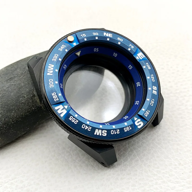 حافظة Mod King SRPF Samurai Series غطاء خلفي سفلي شفاف مناسب لحركة NH35 7S 4R تاج عند 3.0 200 متر حافظة مقاومة للماء