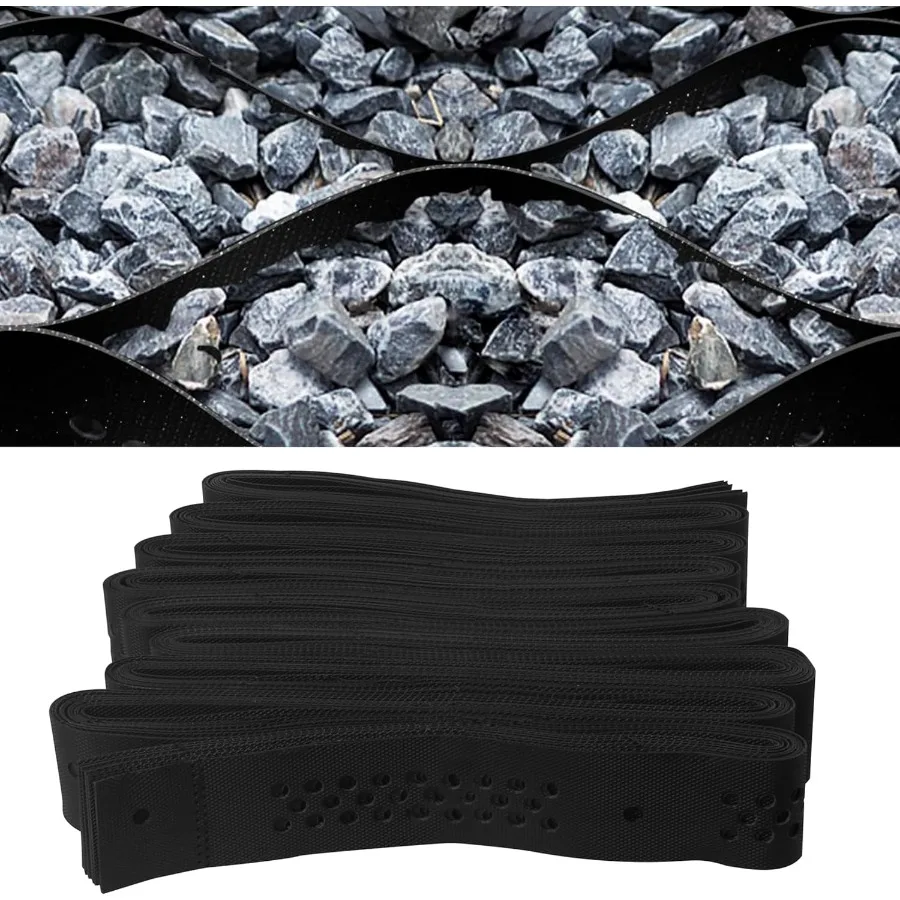 

3" Thick Ground Grid 16.5 x 6.5 FT Gravel Retainer 1880 LBS Per Sq ft Geo Grid Driveway Stabilization for DIY Patio Walkway Dri