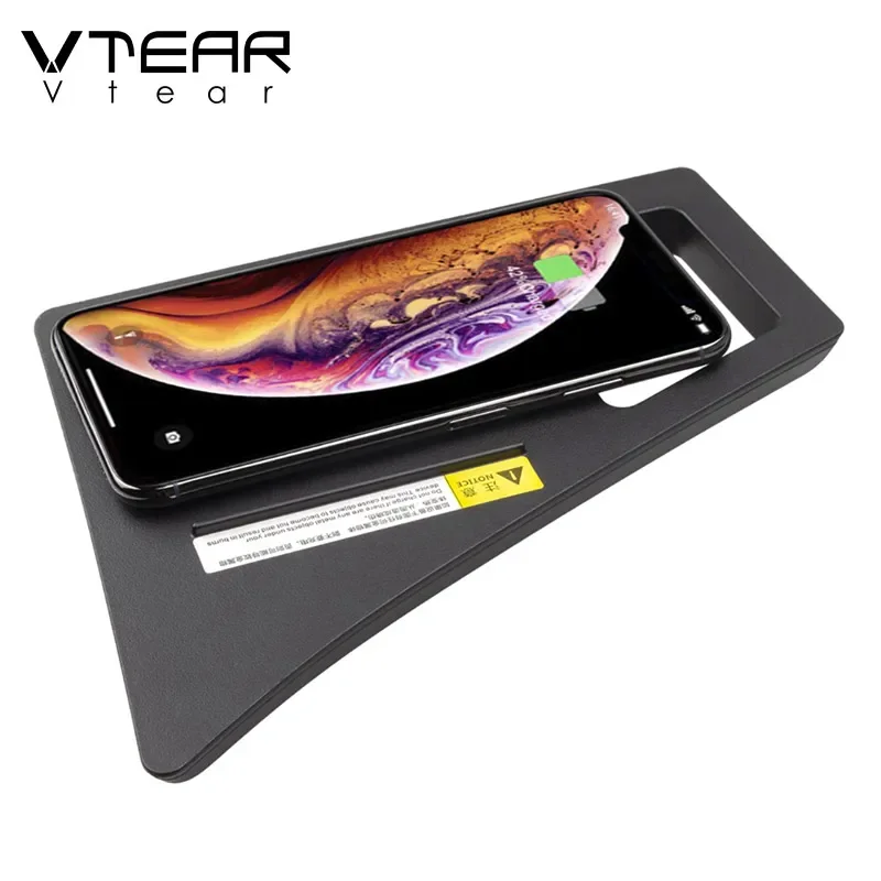 

For Audi Q7 (2017-2020) Wireless Car Charger - Fast Charging Mobile Phone Panel Adapter | Car Modification Accessory