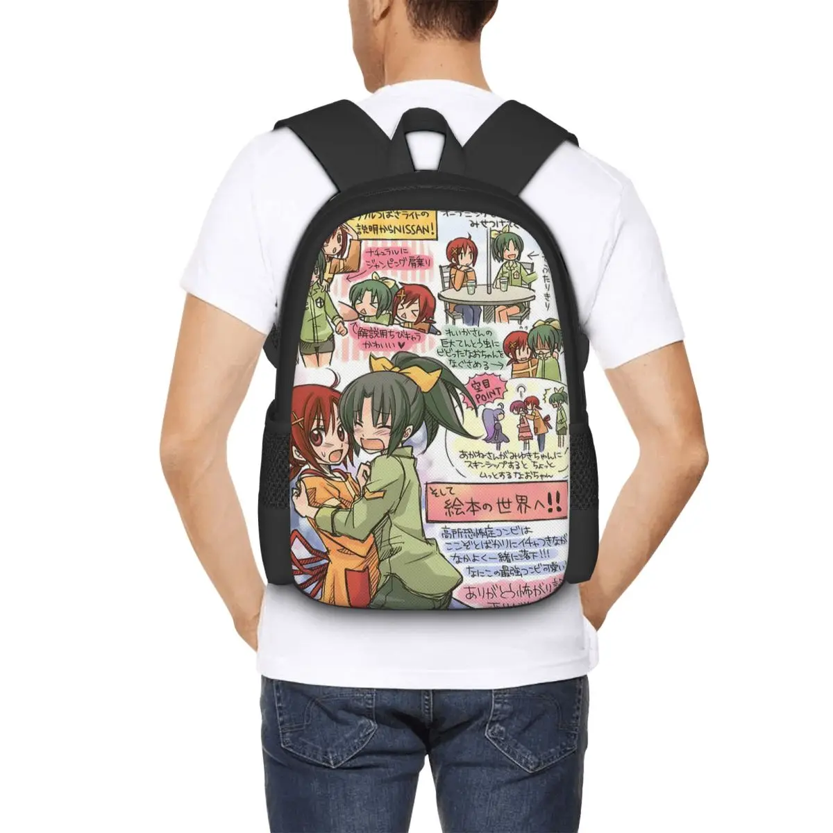 Smile PreCure! - All In One Backpack Hot Sale Daypack Large Capacity Children BookBag School Bag Shoulder Bags for Men Women