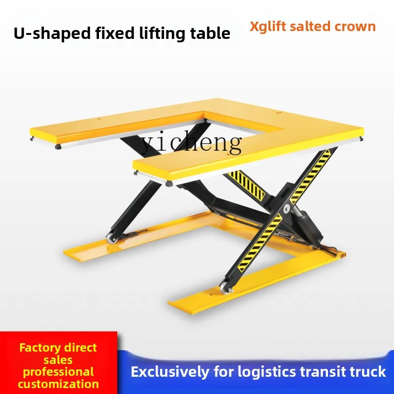 D12 Fixed Electric Lift Platform Car Lift Car Ultra Low Type