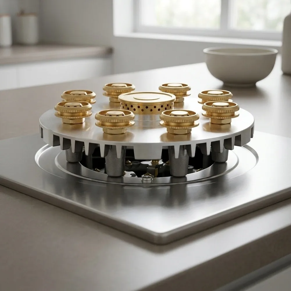 High Intensity Nozzles Stove Nozzles Heat Resistant Material Long-lasting Construction Cooktop Replacement Nozzles