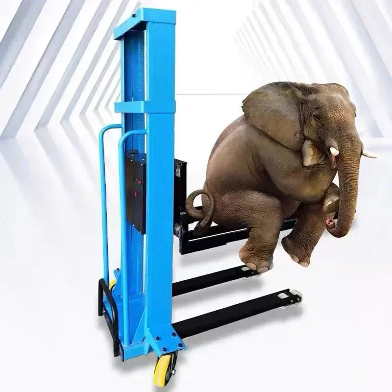 - لشاحنة الوصول إلى شاحنة البليت المكدس شبه الكهربائية المحمولة اليدوية بعد الرافعة الشوكية المثبتة على الرافعة الشوكية