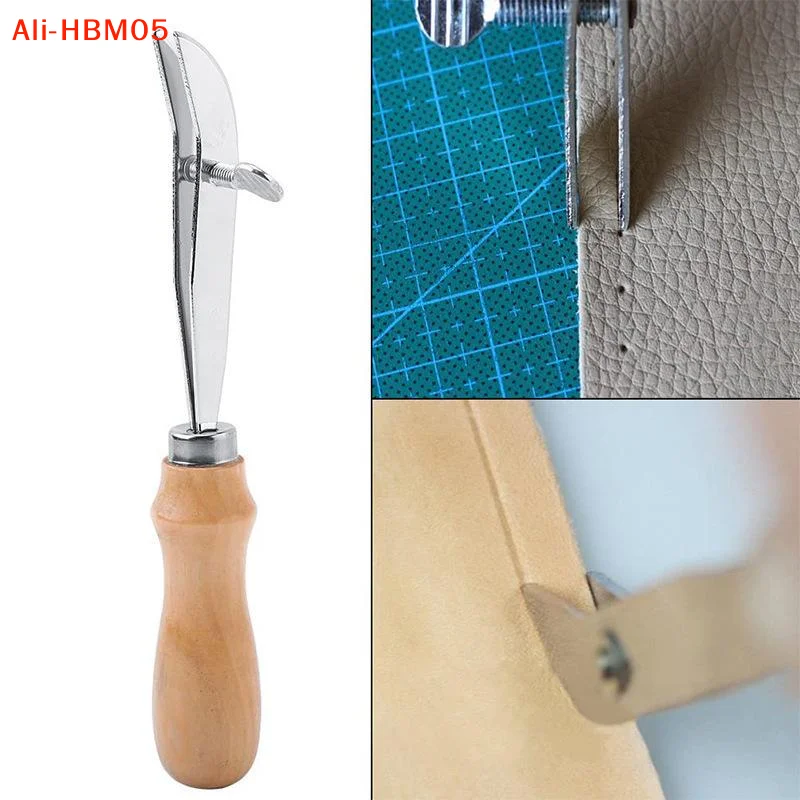 Groover Stitching Tool - (HB05)Adjustable Leather Edge Groover Craft Groove