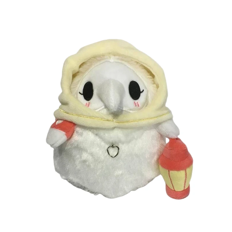 New Plague Bird Mouth Doctor Plush Toy Plague Crow Nurse Halloween Glow-in-the-dark Doll Halloween Gift for Children