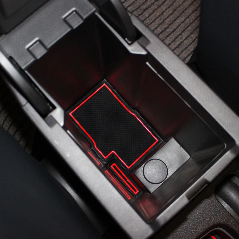 Non-slip Auto Interior Door Gate Pad Cup Mat For Suzuki SX4 S-Cross 2014 2015 2016 2017 2018 2019 SX 4 S Cross Car Accessories