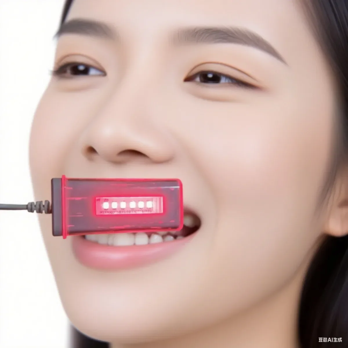 

Handheld Red Light Therapy Device for Oral Ulcers & Skin Repair with Infrared LED